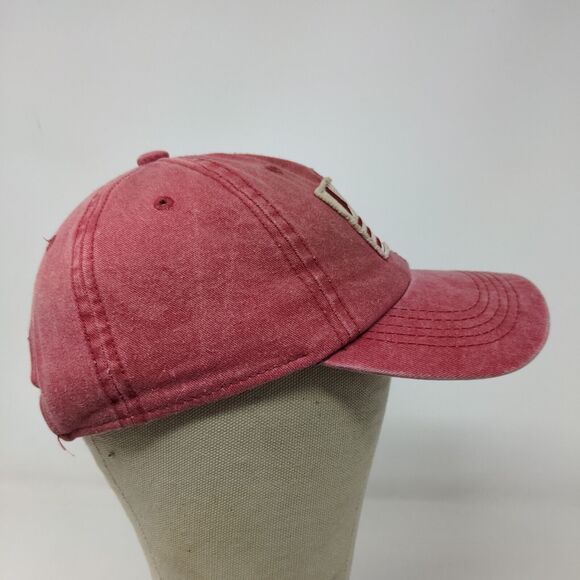 Home Free Men's Slideback Hat Red OSFM Indiana Flag Embroidered Logo - Picture 6 of 11